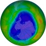 Antarctic Ozone 1993-09-14